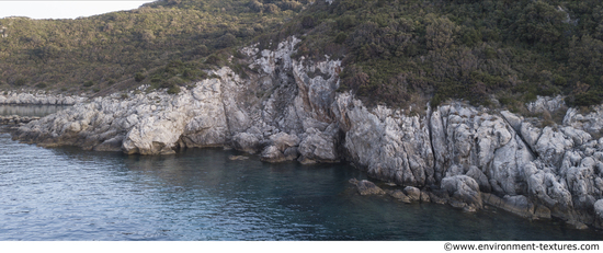 Cliffs Overgrown Rock