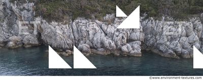 Cliffs Overgrown Rock