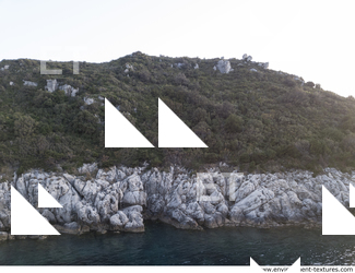 Cliffs Overgrown Rock