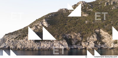 Cliffs Overgrown Rock