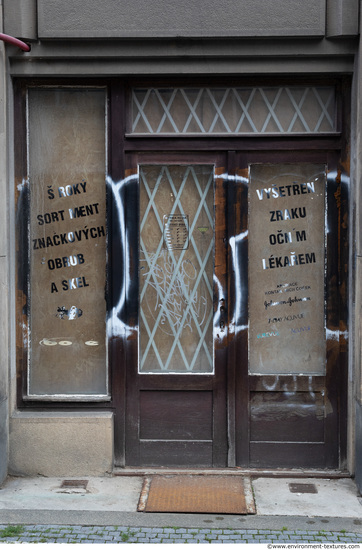 Double Wooden Doors