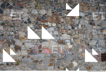 Mixed Size Walls Stones