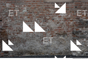 walls bricks old 0012