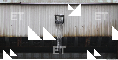 metal corrugated plates dirty 0001