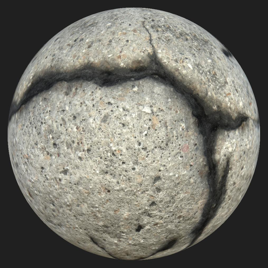 PBR texture concrete