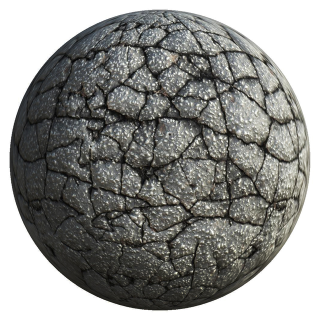 PBR texture ground asphalt