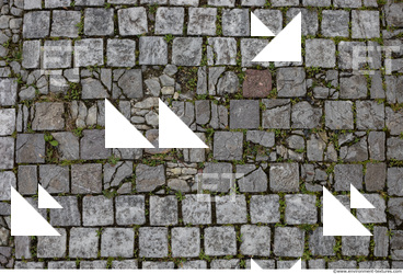 tile floor stones broken