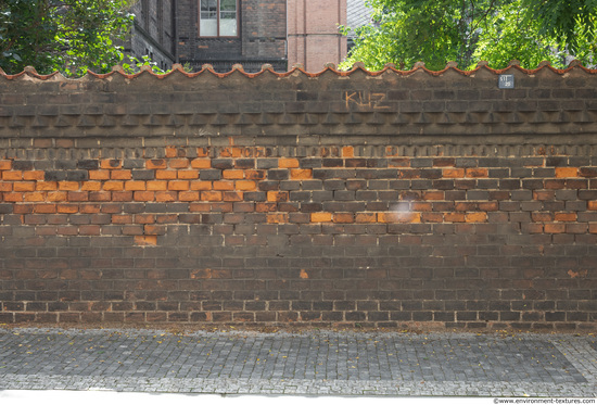 wall bricks old damaged