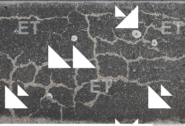 ground concrete cracky