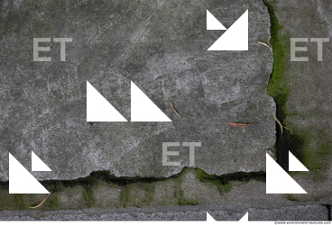 ground concrete dirty