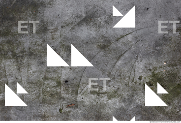 ground concrete dirty