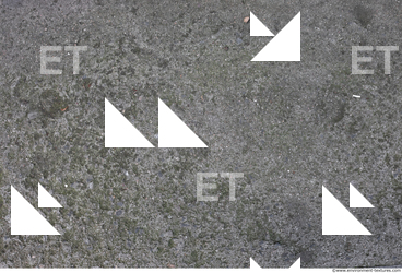 ground concrete dirty