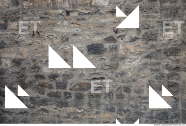 wall stones mixed size