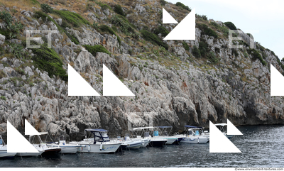 Cliffs Overgrown Rock