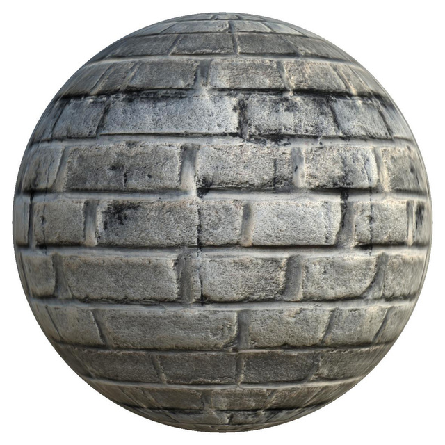 PBR texture wall bricks