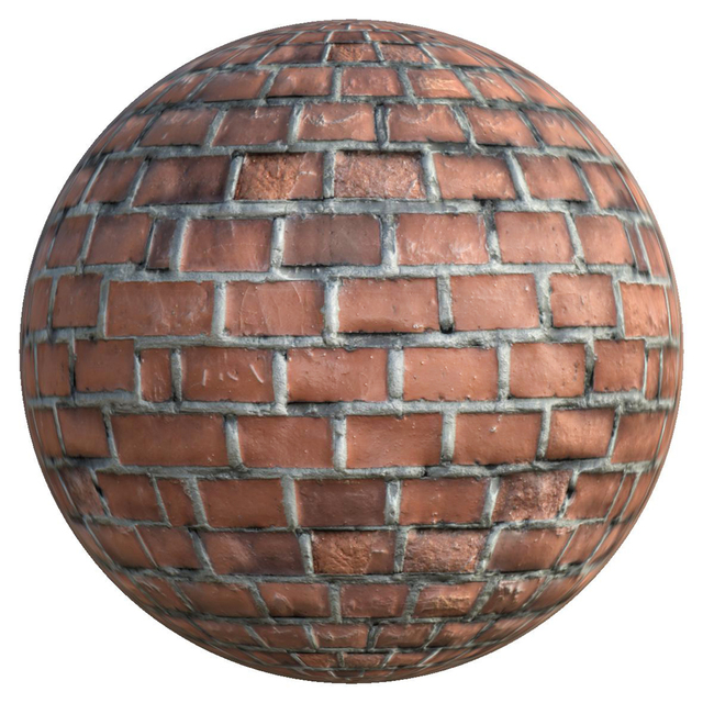 PBR texture wall bricks