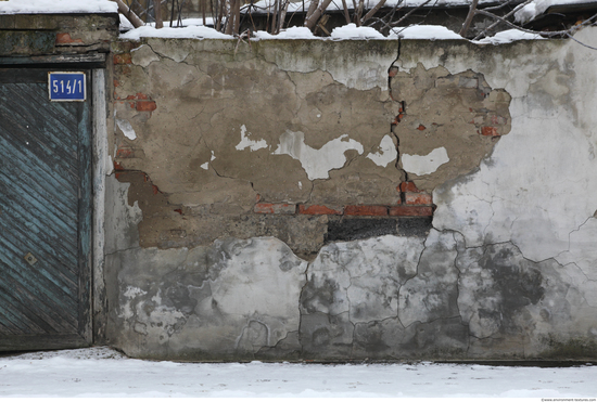 Walls Plaster Damaged