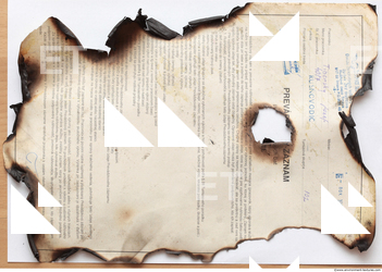 burnt paper 0022