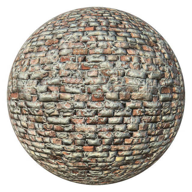 PBR texture wall bricks K