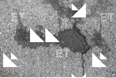 Damaged Asphalt