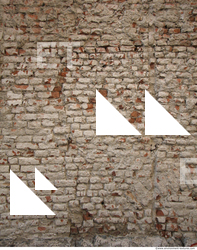 wall bricks plastered 0007