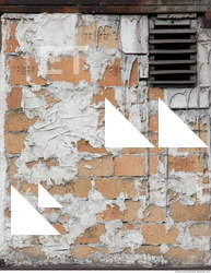 Wall Bricks Plastered