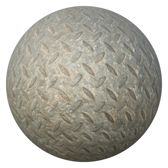 PBR texture metal floor