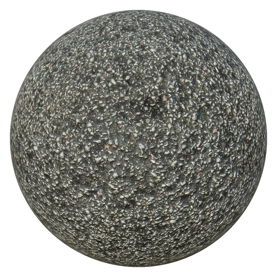 PBR Texture of Road Asphalt