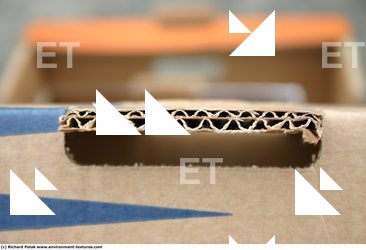 Photo Textures of Cardboard Box