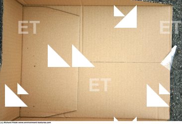 Photo Textures of Cardboard Box