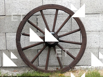 Photo texture of Wooden Wheel