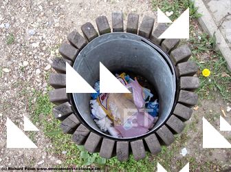 Photo Textures of Container Trash