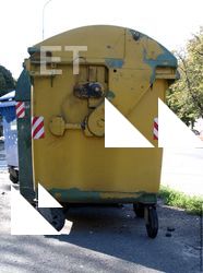 Photo Textures of Container Trash