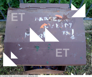 Photo Textures of Container Trash