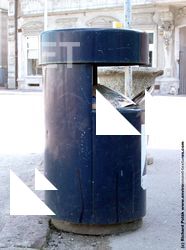 Photo Textures of Container Trash