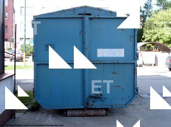 Photo Textures of Container Trash