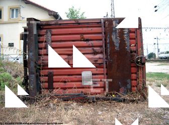 Photo Textures of Container Trash