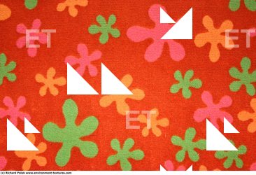 Photo Textures of Fabric Patterned