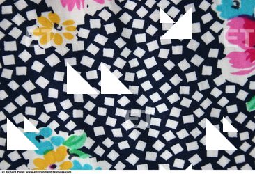 Photo Textures of Fabric Patterned