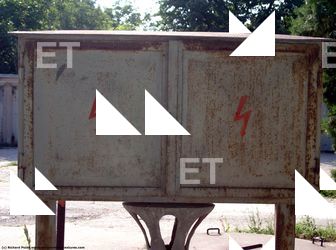 Photo Textures of Electric Box