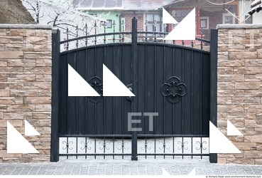 Photo Textures of Rustical Gate