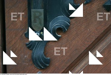 Photo Textures of Doors Handle