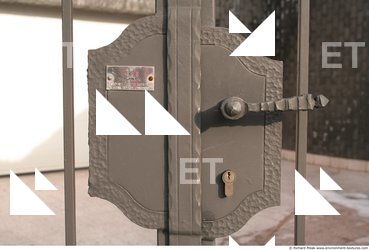 Photo Textures of Doors Handle