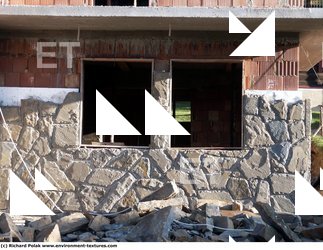 Photo Texture of Building Under Construction