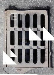 Ground Sewer Grate