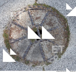 Ground Sewer Grate