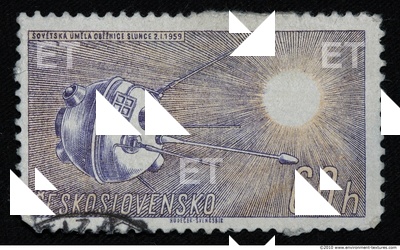 Photo Textures of Postage Stamp