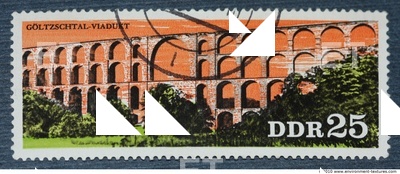Photo Texture of Postage Stamp