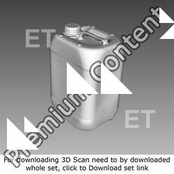 3D Scan of Jerrycan