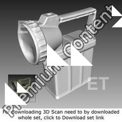 3D Scan of Flashlight